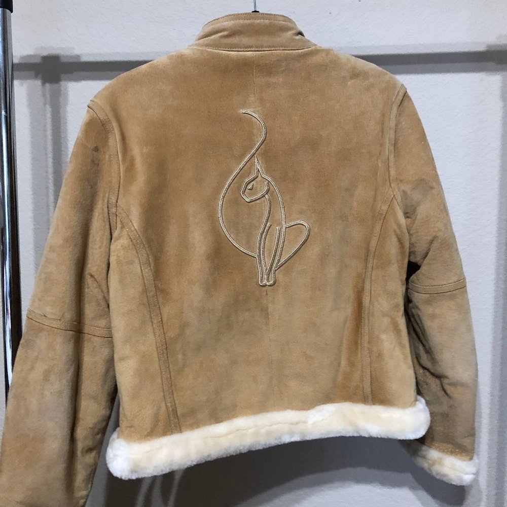 Vintage Baby Phat Fur Lined Jacket